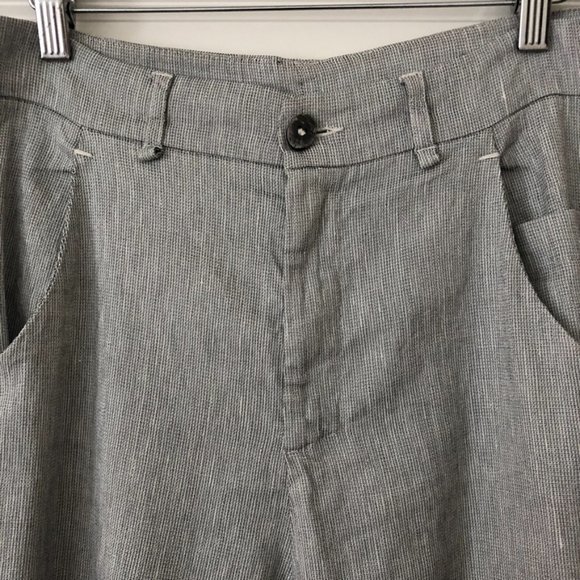 TRANSIT PAR SUCH textured linen blend trouser - Picture 3 of 7